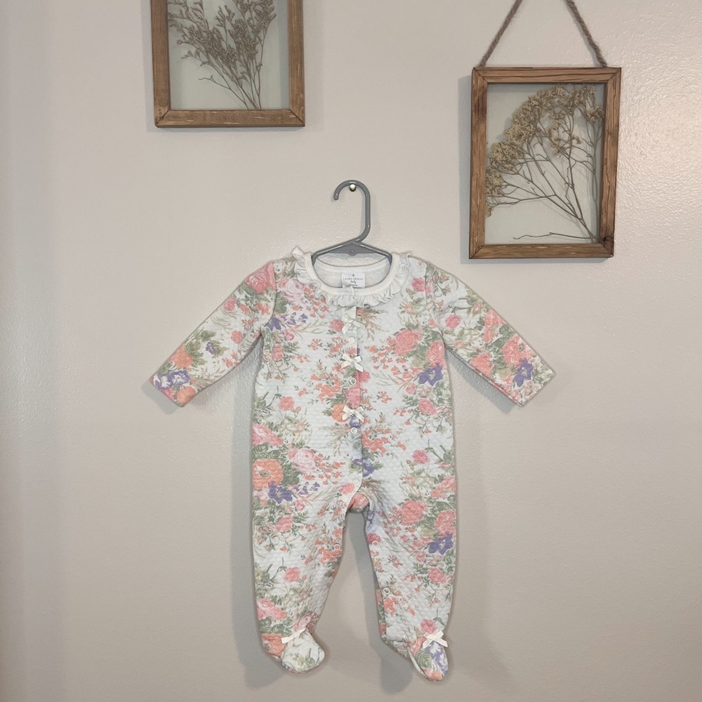 Floral baby sleeper